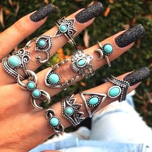11 piece ring stack